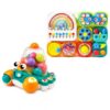 auby Busy Board & Counting Crab Learning Toy Bundle for Toddlers 1+