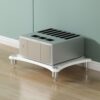 Audio Equipment Rack Multi-Tier HiFi Stereo Stand, Wooden AV Media Cabinet