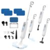 AUKACI F2 Steam Mop & Mop Pads 4 Pack