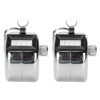 Aumornorey 2 Pack Stainless Steel Manual Counter
