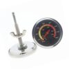 Aumotop Bimetal Oven Thermometer for Accurate Temperature Readings in Barbecue Grill, Durable Stainless Steel, Large Dial Display