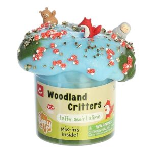 Aurora® Toys Gooey Poppy Slime Co.™ Woodland Critter Slime Toy - Sensory Play for Fun Playdates - for Kids 5+ Years, Adults, and Parents - Green 11.3 oz