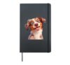Australian Shepherd Dog Lover Aussie Owner Walker Trainer Hardcover Journal, Black