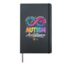 Autism Acceptance Awareness Mom Dad Grandma Teacher Hardcover Journal, Black