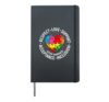 Autism Awareness Acceptance Inclusion Mom Dad Kids Teacher Hardcover Journal, Black