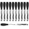 Autoau 10 pcs Whiteboard Markers, Whiteboard Pens Magnetic