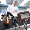 Automatic Coding Machine - Industrial Inkjet Printer with Touch Screen for Date Coding, Text, QR Code, Barcode, Batch Number, Label, and Image Printing