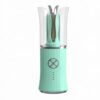 Automatic Curling Iron,Hair Curler Automatic Rotating Wand,Anti-Scald,Four Speed Temperature Adjustment,Anti-Tangle Rotating Curling Wand,Easy to Use Hair Curler Green