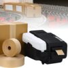 Automatic Gummed Kraft Tape Dispenser Electronic Water Activated Tape Dispenser Kraft Up to 30cm/s, High Precision Tape Cutter Carton
