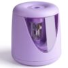Automatic Pencil Sharpener Electric Pencil Sharpener for Kids Battery-Powered for Colored Pencils Purple