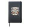 Auto Mechanic Dad Mechanical Check Engine Fathers Day Hardcover Journal, Black