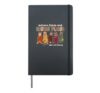 Autumn Leaves And Babies Please, Labor and Delivery Hardcover Journal, Black