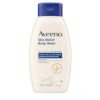 Aveeno Skin Relief Fragrance-Free Body Wash with Triple Oat Formula, Gentle Daily Cleanser for Sensitive Skin Leaves Itchy, Dry Skin Feeling & Soothed Moisturized, 12 fl. oz (Pack of 12)