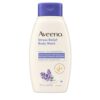 Aveeno Stress Relief Body Wash with Prebiotic Oat & Lavender Scent for Sensitive Skin, Gently Cleanses & Helps You Feel Calm & Relaxed in the Shower, Soap-Free, Paraben-Free, 12 fl. oz (Pack of 12)