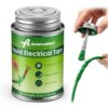 Avenuebool Liquid Electrical Tape 4oz Waterproof Liquid Tape Electrical Insulating Glue with Brush Cap, High Temperature Resistant Flexible Rubber Coating for Wires Cables, Plug, Automotive(Green)