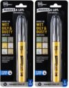 Avery Marks A Lot UltraDuty Permanent Markers, Chisel Tip, Water Resistant, 1 Black Industrial Marker (29845) (Pack of 2)
