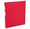 Avery Standard 3 Ring Binder, 1" Round Rings, 1 Red Binder