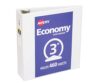Avery Standard View 3 Ring Binder, 3" Round Rings, 460-Sheet Capacity, 3.5 Inch Wide Spine, 1 White Binder, Ideal for Lightweight Organization and Occasional Referencing (05800), (Pack of 12)