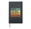 Avery The Man The Myth The Legend Funny Personalized Quote Hardcover Journal, Black