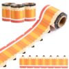 AWIZOM 99 Feet Bulletin Board Borders Pencil Die-Cut Rolled Border Trim Yellow Pencil Classroom Borders Bulletin Board Decorations for Back to School Classroom Whiteboard Blackboard Wall Cabinet Decor