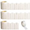 AWIZOM 99 Ft White Wood Bulletin Board Borders Rustic Scalloped Trim Decor