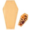 AWIZOM Coffin Cutting Board with Juice Groove Halloween Charcuterie Board