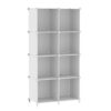 AWTATOS 8 Cube Storage Organizer, Closet Organizer Storage Shelf, White