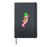 Axolotl Leprechaun - St Patricks Axolotl Hardcover Journal, Black