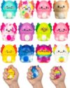 Axolotl Squishy Toys, Soft Slow Rising Squeeze Toys, Cute Animal Sensory Fidget Toys