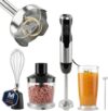 AZEUS Immersion Blender 400W Hand Blender, Stainless Steel Stick Blender