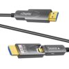 AzuFlt 4K HDMI Cable, Fiber Optic, Micro HDMI to HDMI 2.0, Detachable