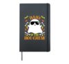 Baby Boo Crew Ghost Matching Family Set Little Boy Halloween Hardcover Journal, Black