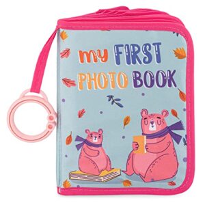 Baby Photo Album for Baby Photo Book for Baby First Birthday Gift New Baby Gift Baby Shower Gifts for New Parents Must Have for Baby Girl Photo Album