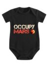 Baby Romper,Occupy Mars Explorer,Unique Stylized Graphic Breathable Elastic