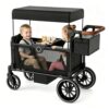 Babytronic Wagon Stroller for 2 Kids, Foldable All-Terrain Wagon for Kids
