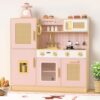 Babytronic Wooden Kids Play Kitchen, Pretend Toy Gift for Girls & Toddlers
