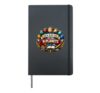 Back in My Day We Had 9 Planets Funny Galaxy Space Day Hardcover Journal, Black