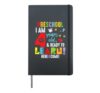Back to Preschool I Am 4 Years Ready To Learn Here I Come Hardcover Journal, Black