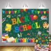 Back to School Backdrop 7x5FT First Day Classroom Photo Background