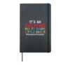 Back To School Early Childhood Education Head Start Teacher Hardcover Journal, Black