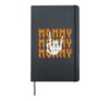 Bad Two Mommy To The Bone Birthday 2 Years Old Funny Hardcover Journal, Black