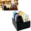Bag Clip Holder Kitchen Organizer Stores 10 Clips Countertop Storage Tray