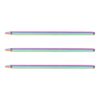 BAIMOQI Woodless Coloring Pencil 8 Color in 1 Pencil Multicolored for Adult Coloring Book Sketching Card Making Pre Sharpened Colored