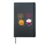 Bake Baking Cookie Cupcake Hardcover Journal, Black