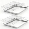 Baking Sheet with Wire Rack Set, E-far 20x14 Cookie Sheets w/Cooling Racks