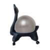 Balance Ball Chair with Wheels and Back Support