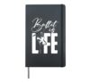 Ballet Dancer Dance Girl Ballerina Ballet Is Life Hardcover Journal, Black