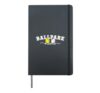 Ballpark Mama Baseball Softball Mom Of Ballers Hardcover Journal, Black