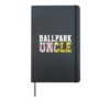 Ballpark Uncle Baseball Softball Uncle Of Ballers Hardcover Journal, Black