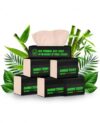 Bamboo Facial Tissues Unbleached 2-Ply, 6 Packs x 100 Pulls